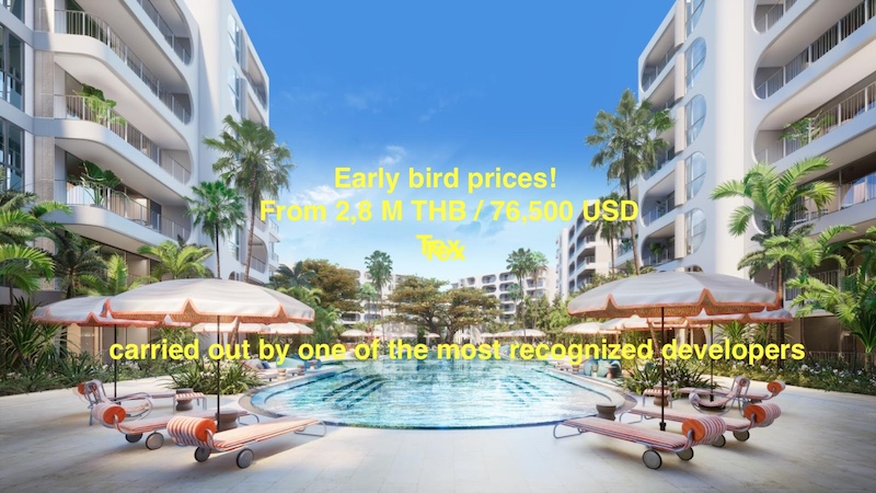  Picture 1 Bedroom condo for sale in The Title Serenity Naiyang 