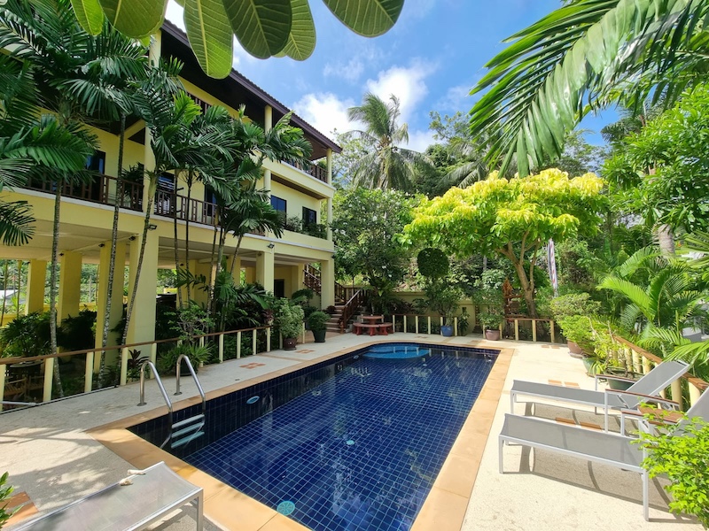 Picture Sea Views Villa With Private Pool For Sale in Kata, Phuket