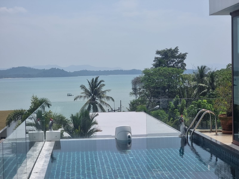 Picture Panoramic Sea View Pool Villa For Sale in Ao Po