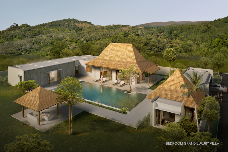  Picture Anchan luxury pool villa for sale located in Thalang, Phuket.