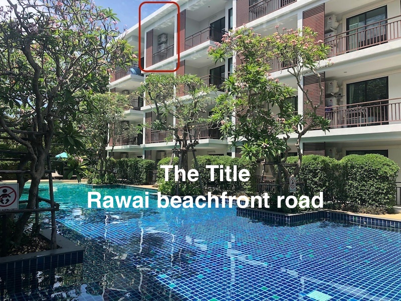 Photo Top appartement avec 1 chambre à vendre en face de la plage de Rawai