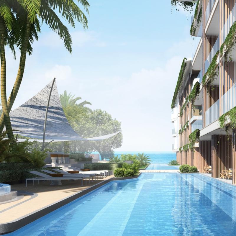  Picture Brand new beachfront condominium for sale in Layan beach 