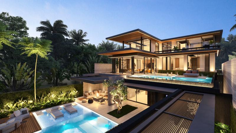  Picture Brand New beachfront villa for sale in Layan Beach 