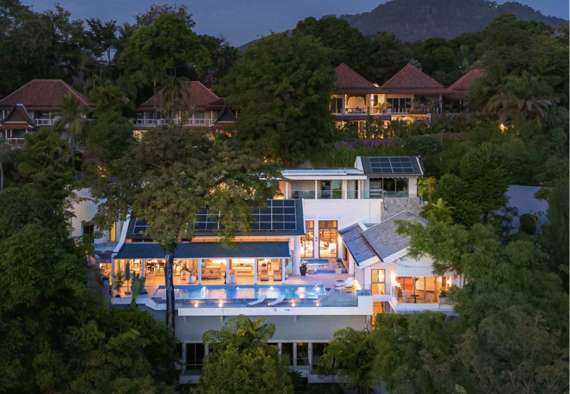 Picture Exclusive 7 Bedroom Villa with ocean view for sale in Katamanda Phuket Estate
