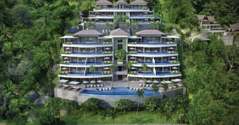 Picture Top Sea View 2 bedroom apartment for Sale in Surin Beach