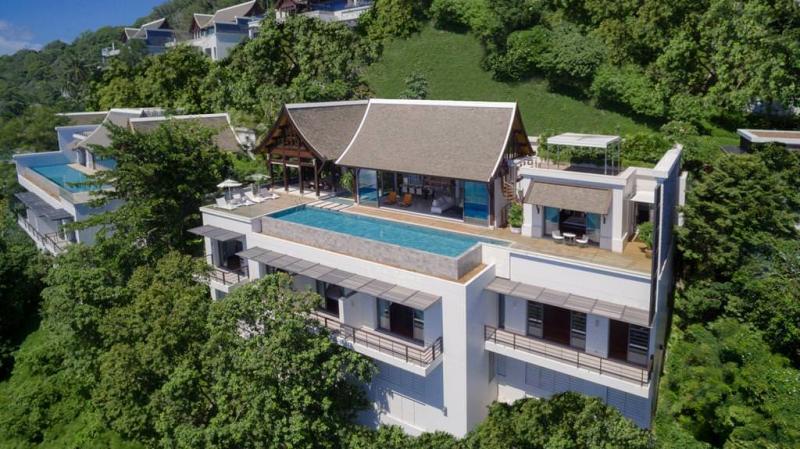 Photo Superbe villa exclusive avec vue sur la mer à louer à Nai Thon, Phuket, Thaïlande