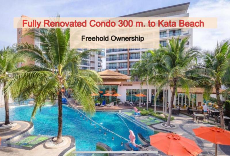  Picture Fully renovated condo for sale in freehold located in Kata Beach.
