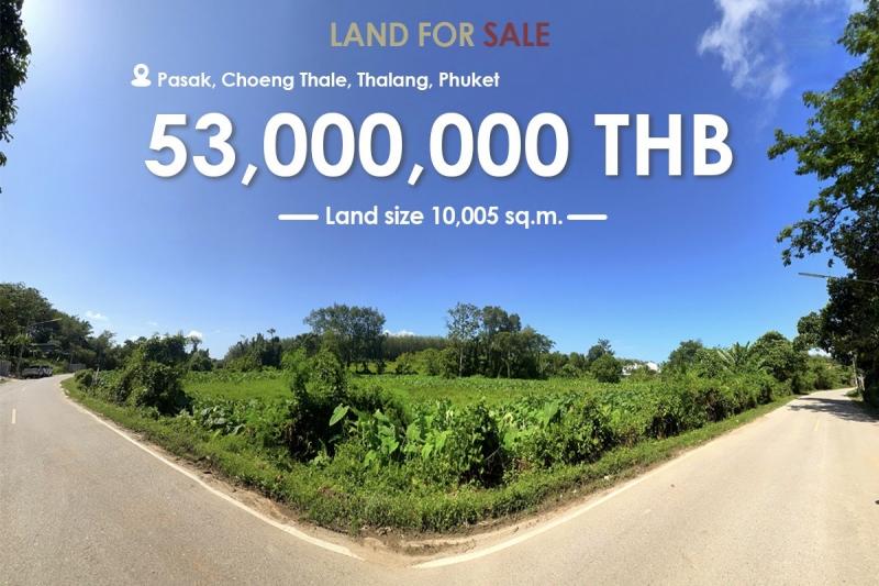  Picture Land for sale in Pasak, Choeng Thale, Thalang, Phuket