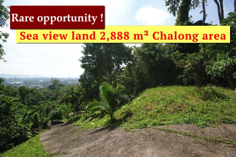  Picture Land with Sea View for sale in Chalong Phuket