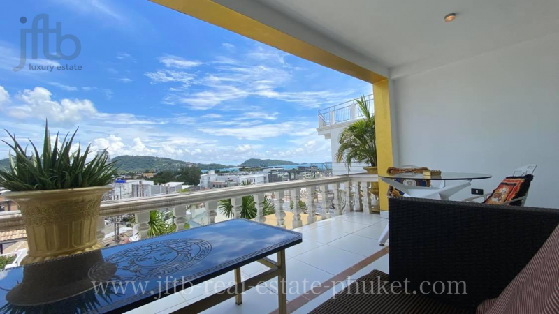 Picture Luxury Patong studio apartment with sea view for rent 