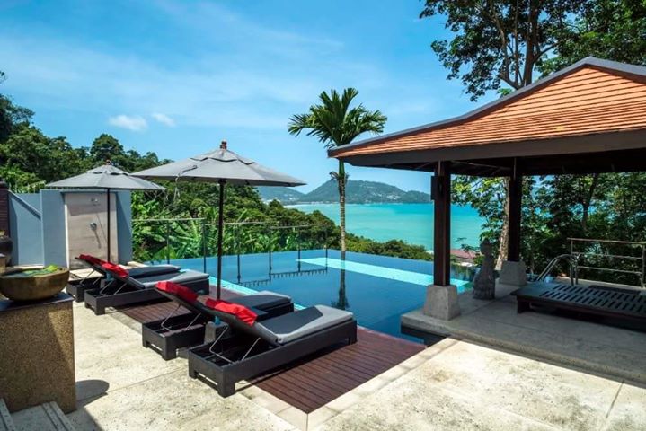  Picture Patong 4 Bed Sea View Pool Villa for Holiday Rentals in Kalim