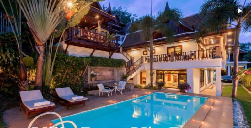  Picture Patong luxury 4 bedroom pool villa for sale with Sea View