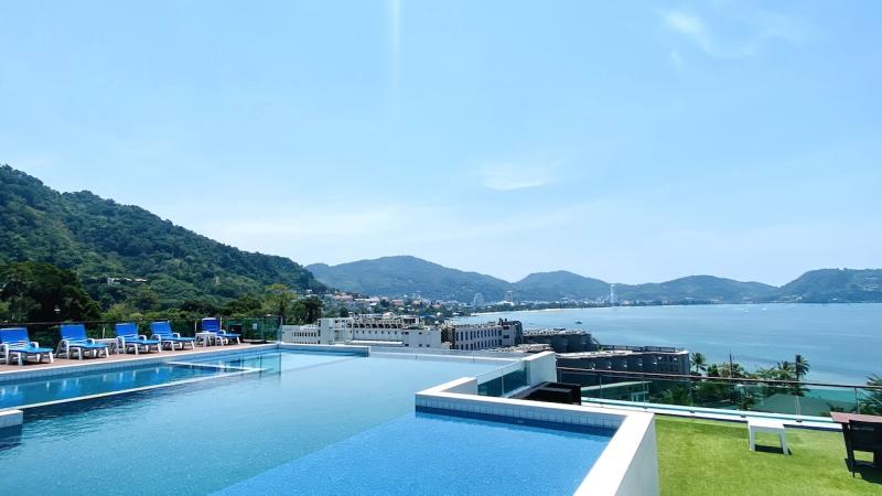  Picture Patong sea view condo 1 bedroom for Rent in Kalim