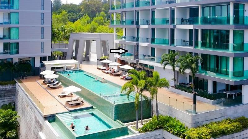  Picture Patong Tri Trang Beach Sea View Studio Apartment for Sale