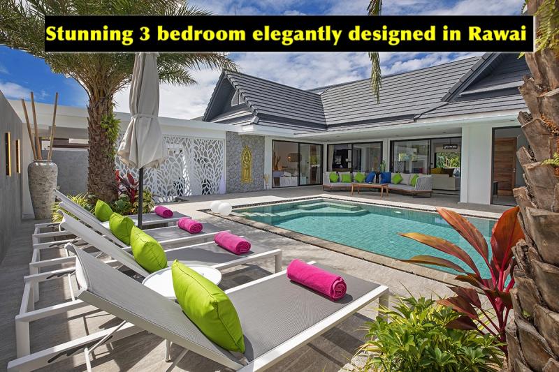 Photo Rawai beach Superbe Villa neuve haut de gamme de 3 chambres avec piscine à vendre