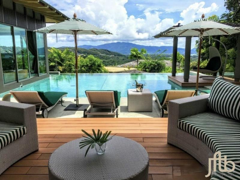 Picture Phuket Exclusive La Colline Sea View Villa in Layan