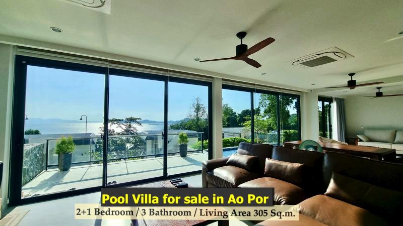 Photo Superbe villa neuve avec piscine vue mer à Ao Por, Phuket