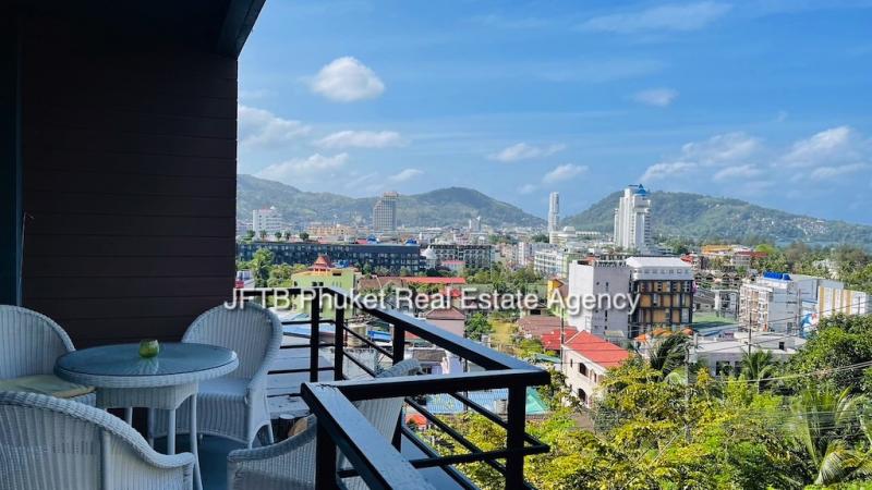 Photo 1 bedroom condo with sea view for sale at The Unity  Patong 