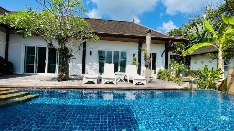 Photo 3 bedroom pool villa for sale in Tara estate in Layan