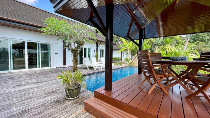 Photo 3 bedroom pool villa for sale in Tara estate in Layan