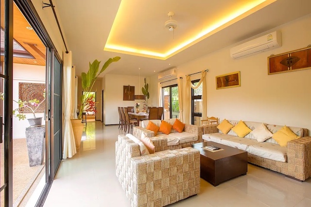 Photo SOLD - 4 bedroom pool villa for sale Just 10 minutes to Naiharn Beach