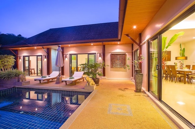 Photo SOLD - 4 bedroom pool villa for sale Just 10 minutes to Naiharn Beach