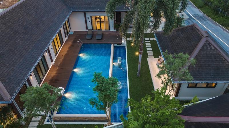 Photo Charming 3 bedroom pool villa for rent and sale in Tara estate in Layan