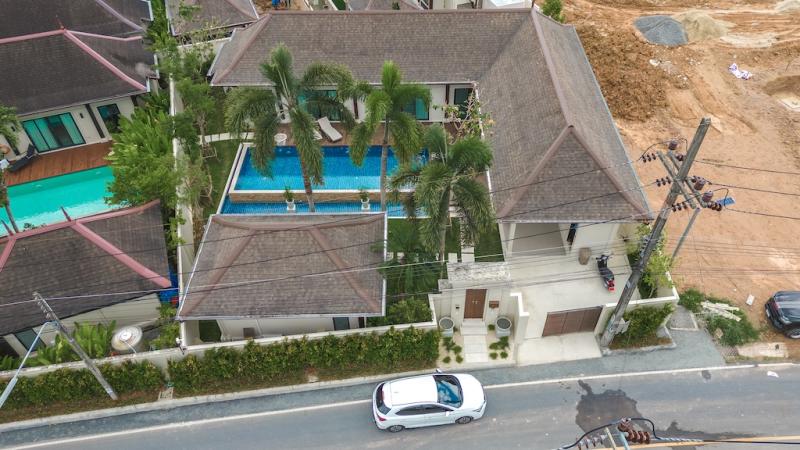 Photo Charming 3 bedroom pool villa for rent and sale in Tara estate in Layan