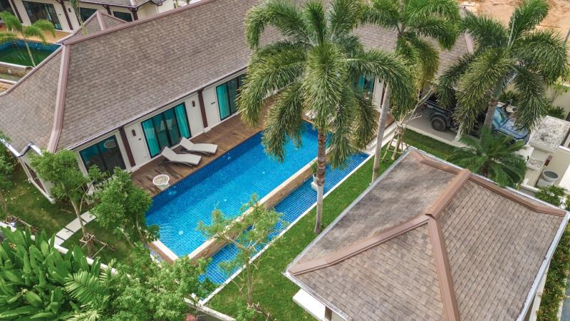 Photo Charming 3 bedroom pool villa for rent and sale in Tara estate in Layan