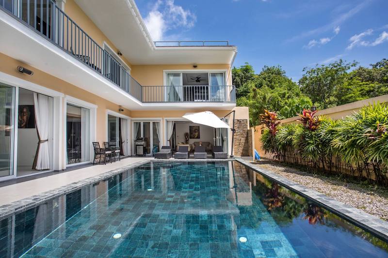 Photo contemporary pool villa with sea view for sale in Chalong