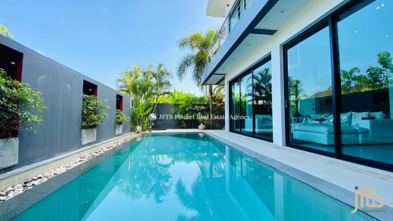 Photo Modern 3 bedrooms pool villa for sale in Pasak, Cherngtalay.