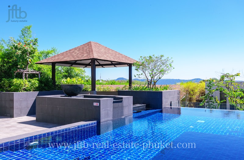 Photo Modern 4 Bedroom Seaview Pool Villa for Rent in Rawai