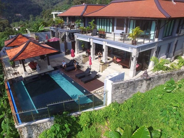 Photo Patong 4 Bed Sea View Pool Villa for Holiday Rentals in Kalim