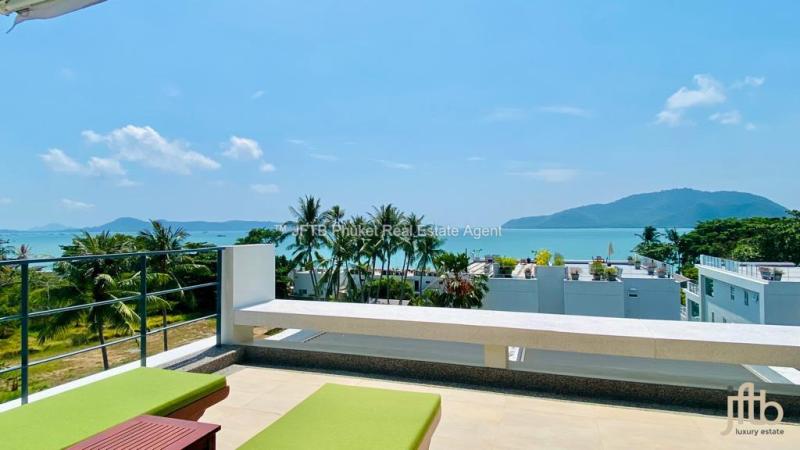 Photo Penthouse one bedroom with amazing sea view for sale in Rawai.