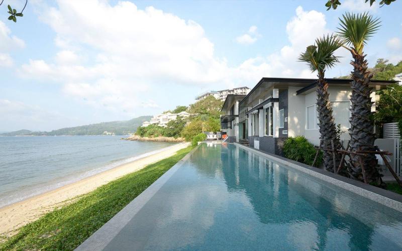 Photo Phuket Beachfront luxury modern villa in Kamala, Millionaire's miles, Phuket, Thailand