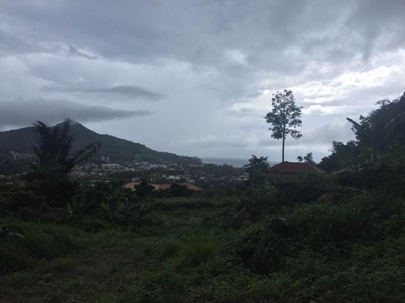 Photo Phuket-Beautiful land in Kamala for sale with Sea and Mountain Views