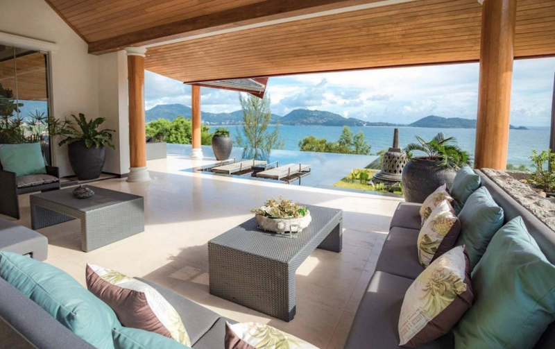 Photo Phuket Exclusive Villa with Contemporary Design and Panoramic Sea Views for Sale