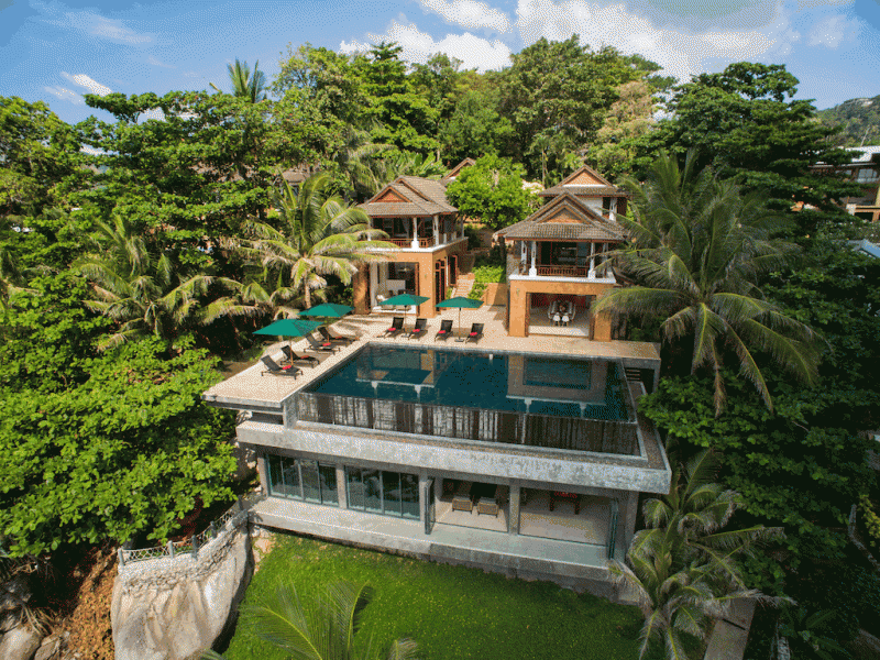 Photo Phuket luxury 8 bedroom Panoramic Sea View Villa for sale in Kata