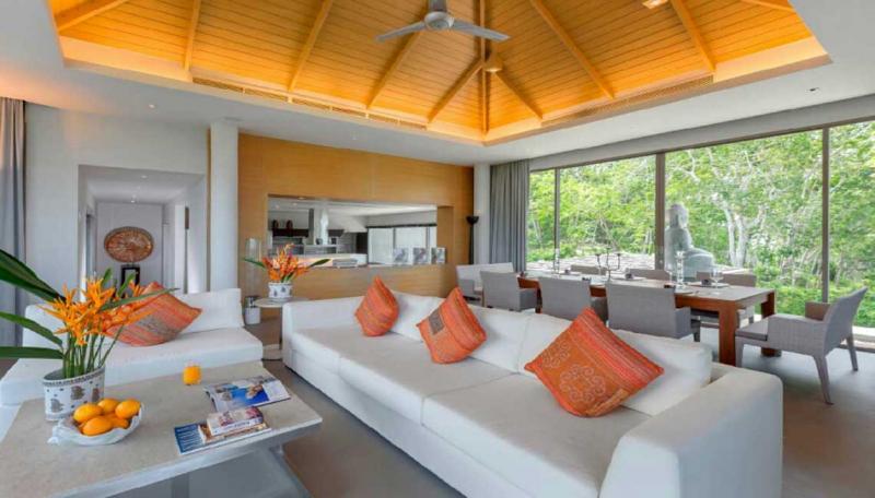 Photo Phuket luxury vacation with this 5 bedroom Sea View villa in Layan