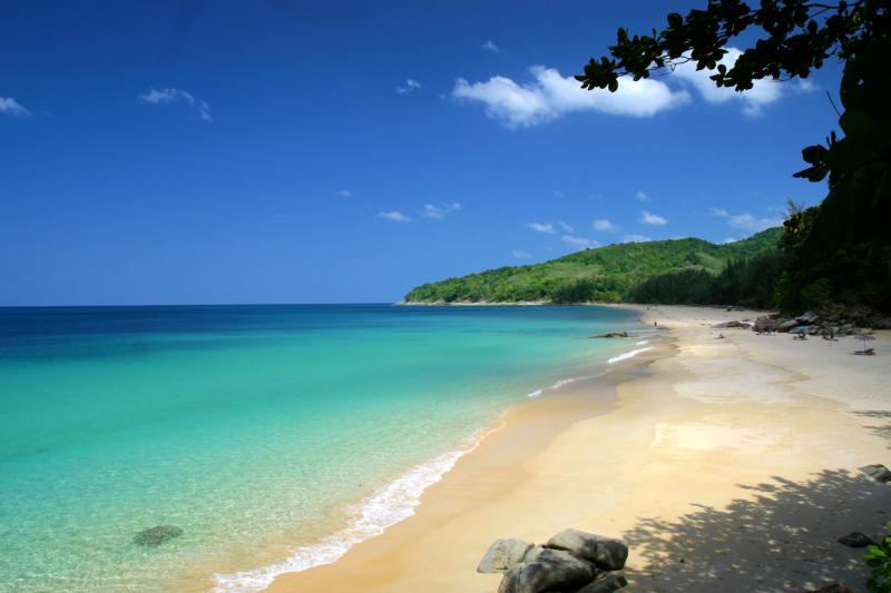 Photo Terrain avec vue mer à vendre près de la plage de Nai Thon, Phuket, Thailande