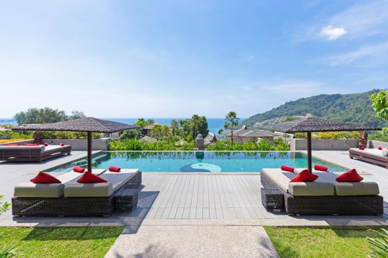 Photo Villa de luxe de 8 chambres à vendre avec vue panoramique sur la mer à Kalim (Patong)