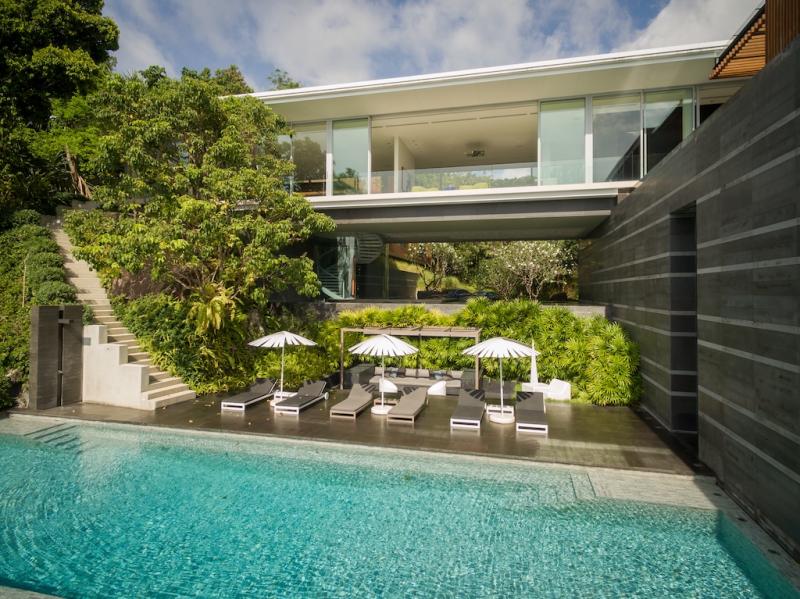 Photo Phuket super villa overlooking Andaman sea for sale located in Kamala Headland