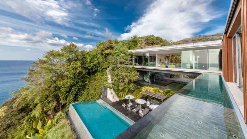 Photo Phuket super villa overlooking Andaman sea for sale located in Kamala Headland