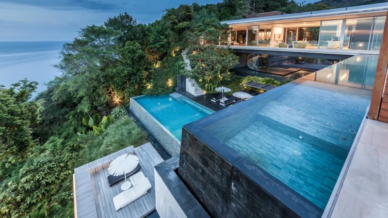 Photo Phuket super villa overlooking Andaman sea for sale located in Kamala Headland