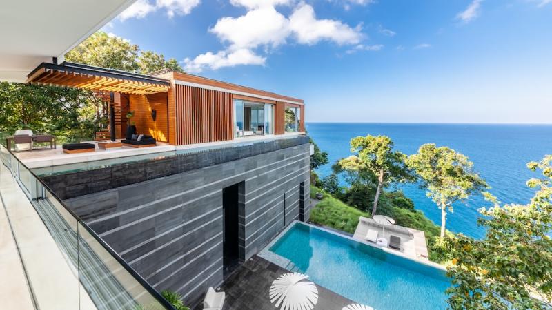 Photo Phuket super villa overlooking Andaman sea for sale located in Kamala Headland