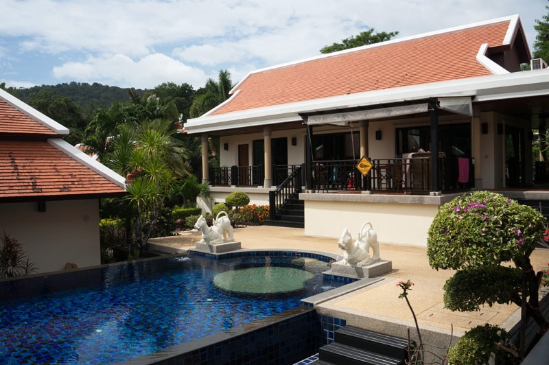 Photo Thai-Balinese Style Pool Villa for sale in Nai Harn