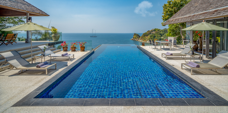 Photo Thailand oceanfront villa for sale in Kamala Phuket